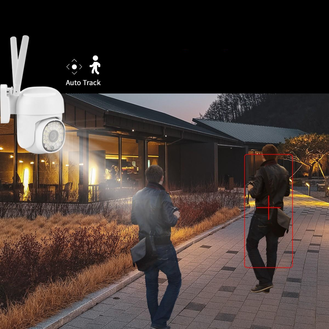 Camera wifi de exterior, cu senzor de miscare, vedere nocturna, full HD