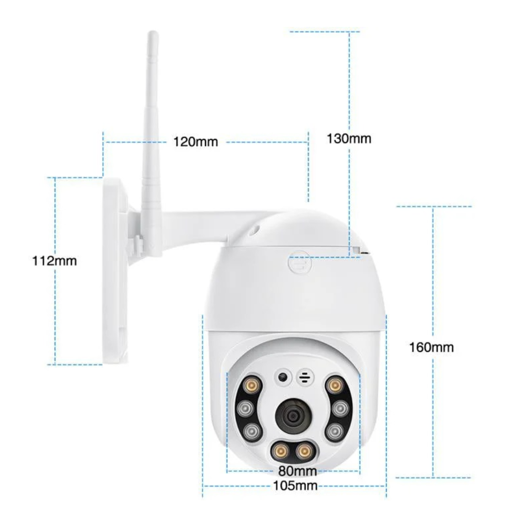 Camera Supraveghere FULL HD 1080P, vedere nocturna, WIFI