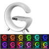 Statie incarcare wireless 3 in 1 cu lampa RGB si boxa bluetooth, control aplicatie