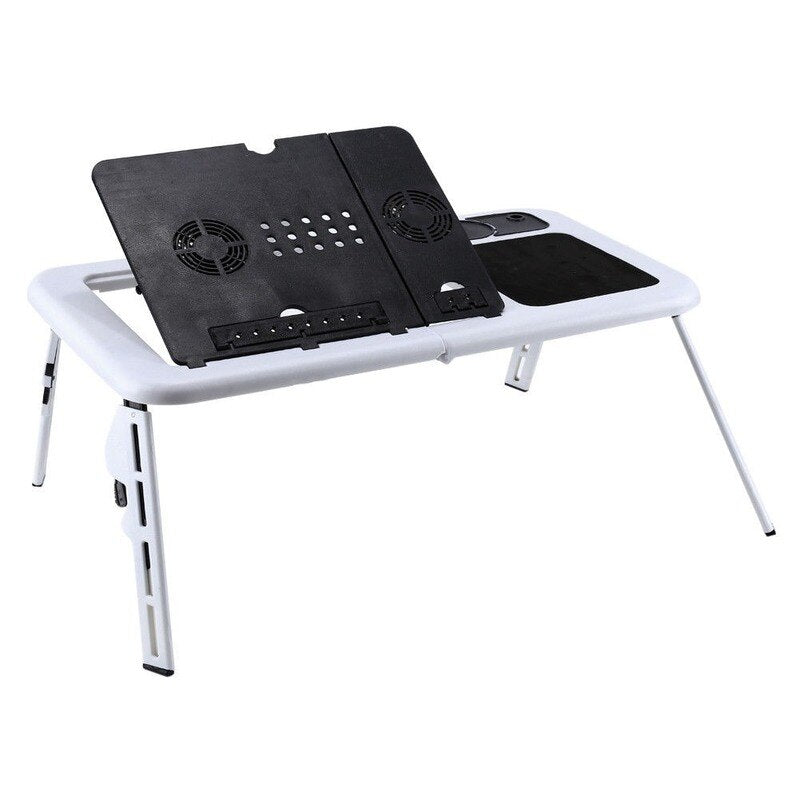 Lichidare de stoc.  Masuta reglabila pentru laptop, cu 2 coolere si USB