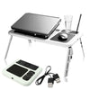 Lichidare de stoc.  Masuta reglabila pentru laptop, cu 2 coolere si USB