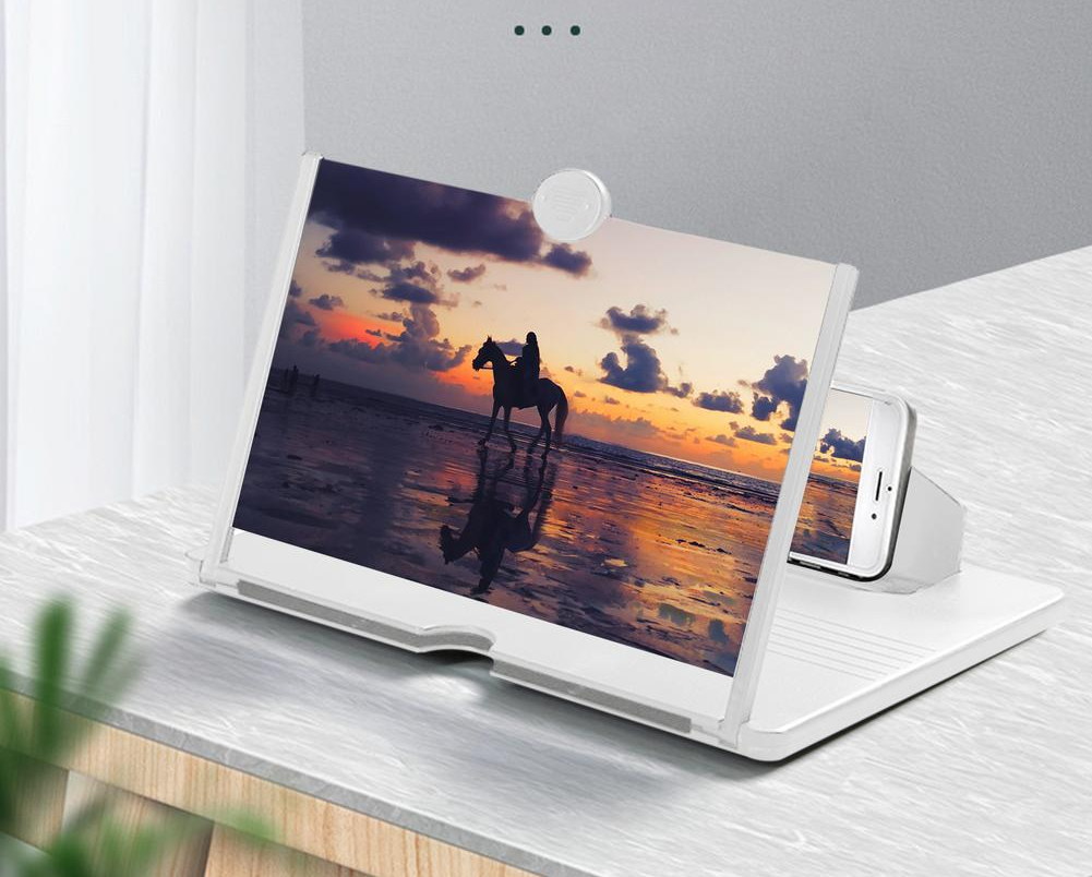 Ecran lupa - Amplificator de imagine cu efect 3D pentru telefoane mobile