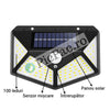 Lampa Solara 100 Led cu Senzor de miscare