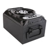 Boxa portabila bluetooth, disco, cu lumini, USB, card si radio