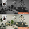 Camera WiFi Tip Bec 355° Full HD cu Unghi Panoramic, Senzor de Miscare și Functie Audio Bidirectionala