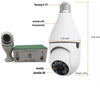 Camera WiFi Tip Bec 355° Full HD cu Unghi Panoramic, Senzor de Miscare și Functie Audio Bidirectionala