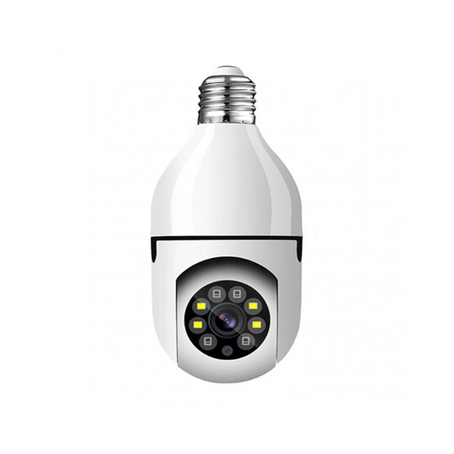 Camera WiFi Tip Bec 355° Full HD cu Unghi Panoramic, Senzor de Miscare și Functie Audio Bidirectionala